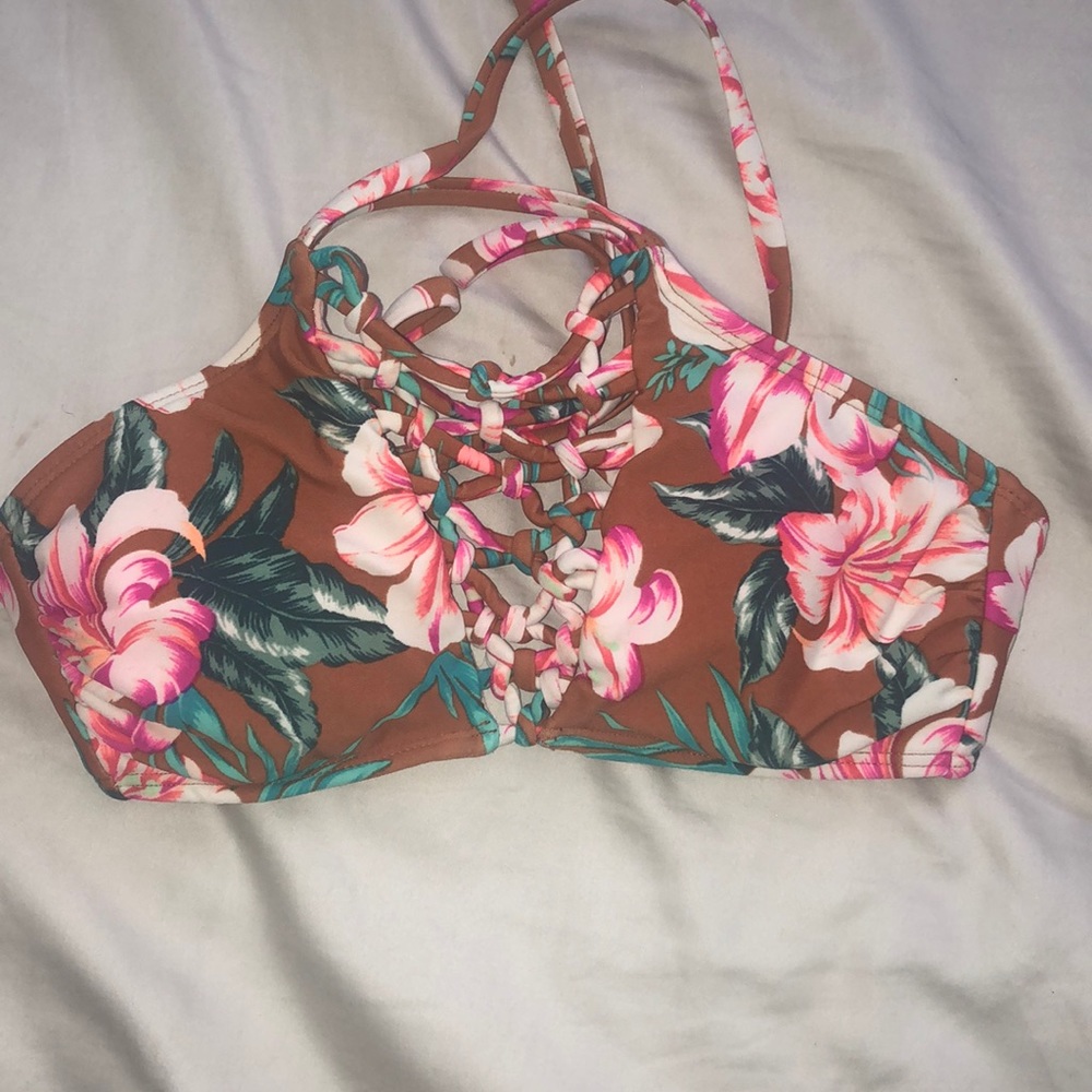 cute hawaiian bikini top